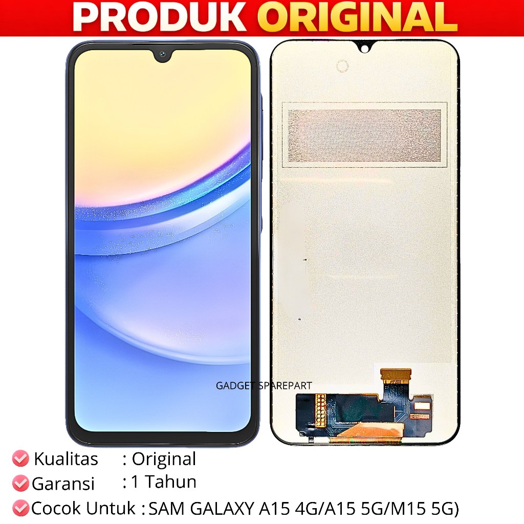 LCD SAMSUNG A15 4G/LCD SAMSUNG A15 5G OLED + FRAM + THOUCSCREEN ORIGINAL
