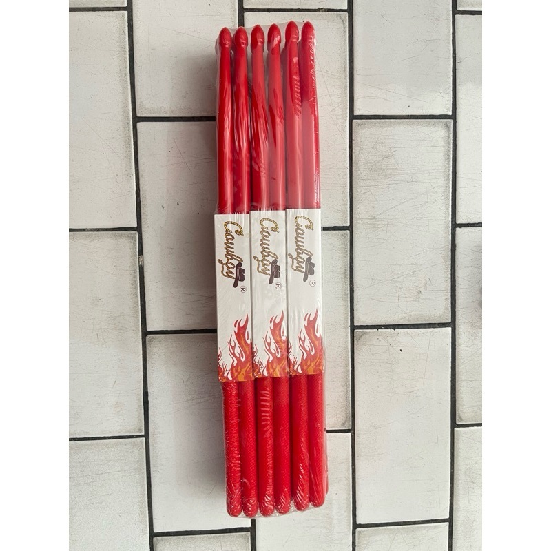 Stick Drum Cowboy sepasang || Stik drum plastik (2 buah) stick poundfit ripstick