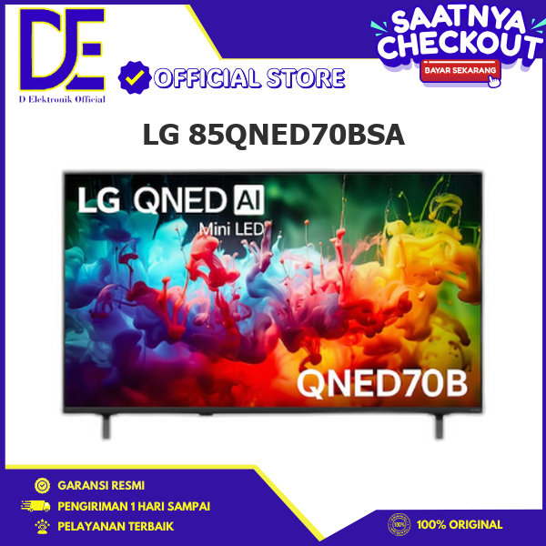 LG 85QNED70BSA SMART TV 85 INCH Mini LED 60Hz  QNED 4K HDR10 85QNED70BSA 85QNED70 QNED70BSA