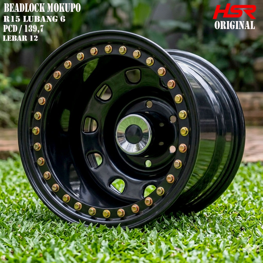 Velg Ban Offroad Untuk Mobil Triton Hilux Jimny Dan Sejenisnya Paket ban 33 Badak Xtrime Pelek Besi 