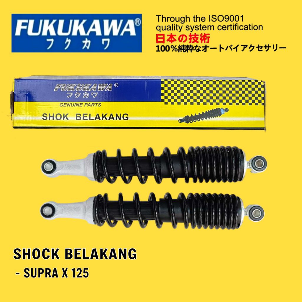SHOCK BELAKANG SUPRA X 125 FUKUKAWA shockbreaker belakang Supra x 125