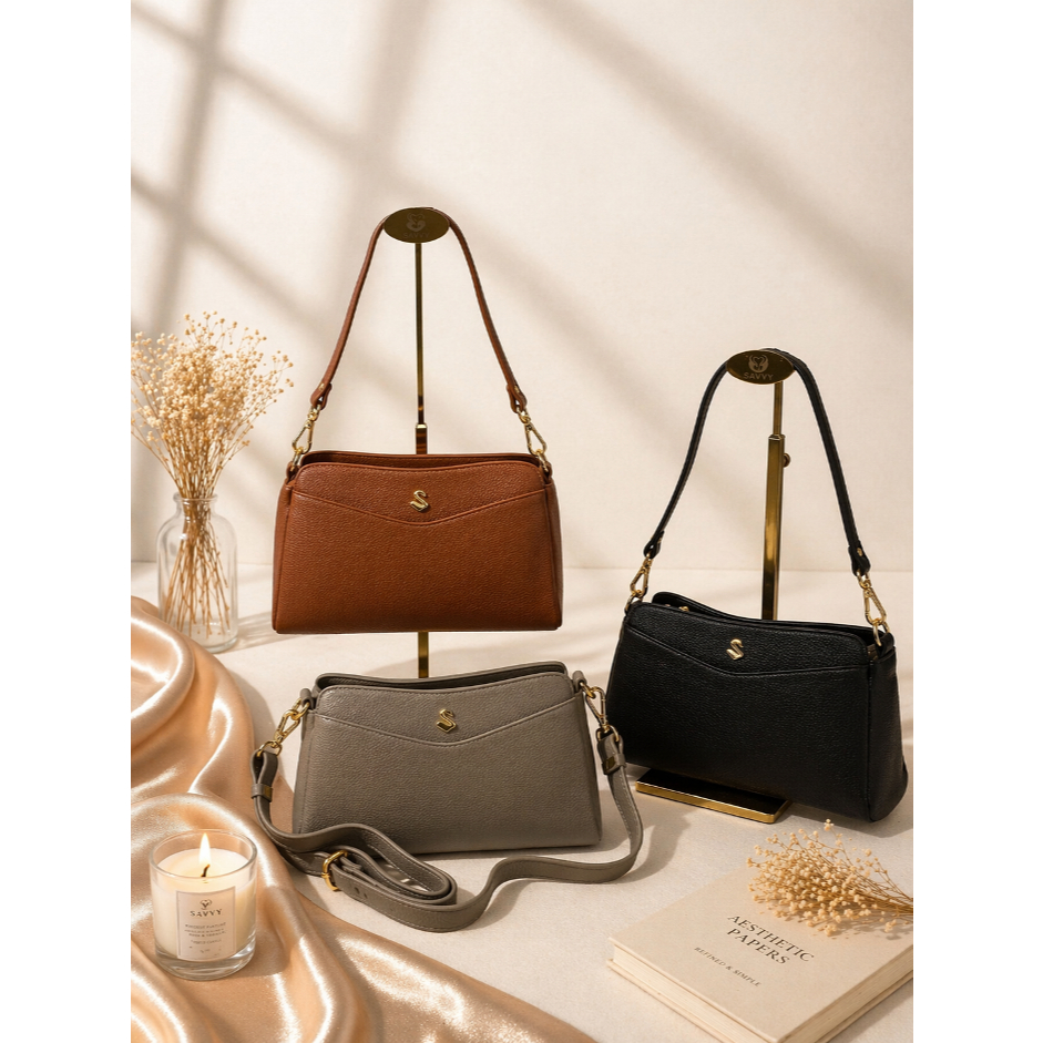 Tas Kulit Savvy Leather S8503