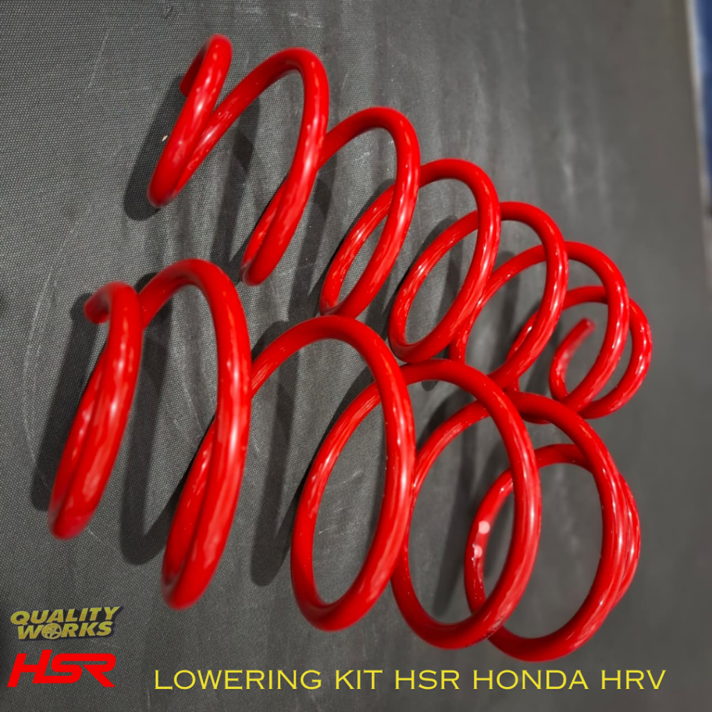 LOWERING KIT HSR HONDA HRV 2022 UP PER CEPER HARIAN BUAT MOBIL HONDA HRV