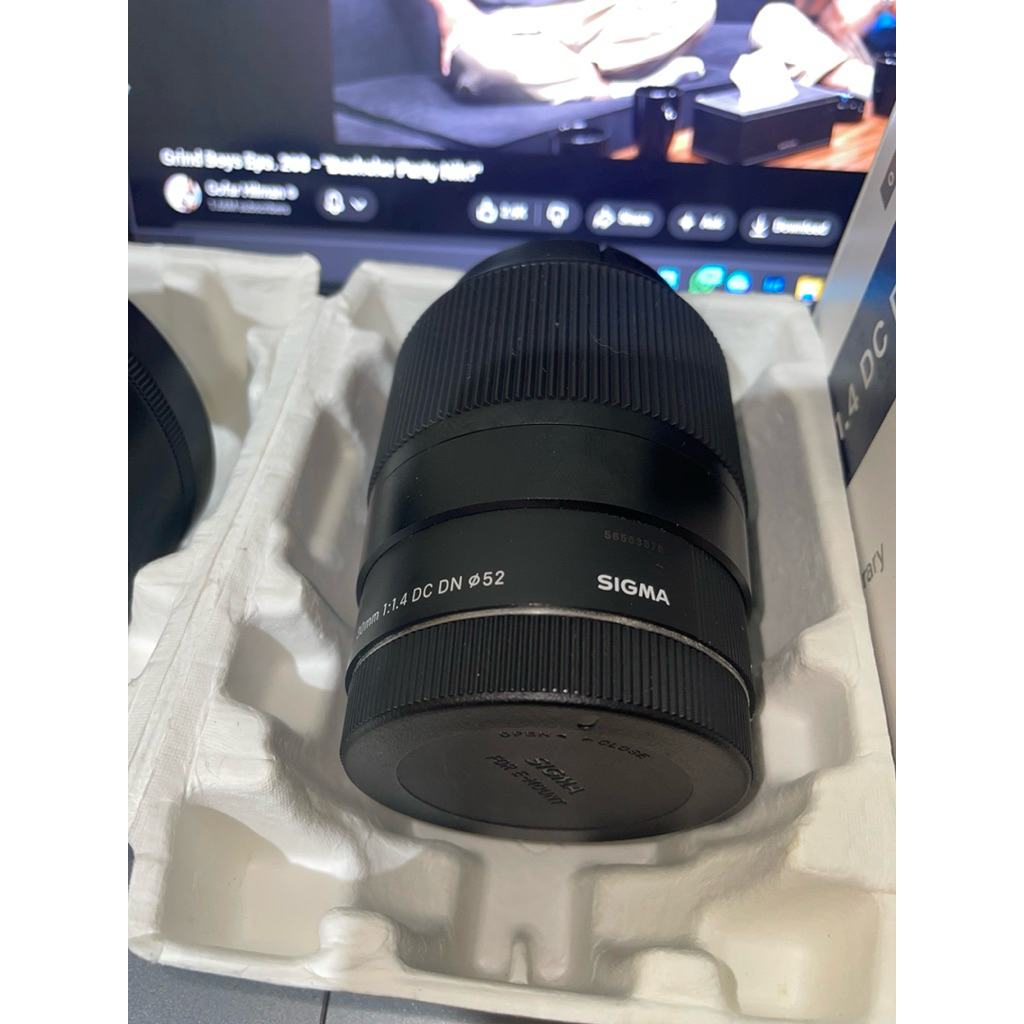 SIGMA 30mm F/1.4 for Sony E-mount Second Mulus No jamur