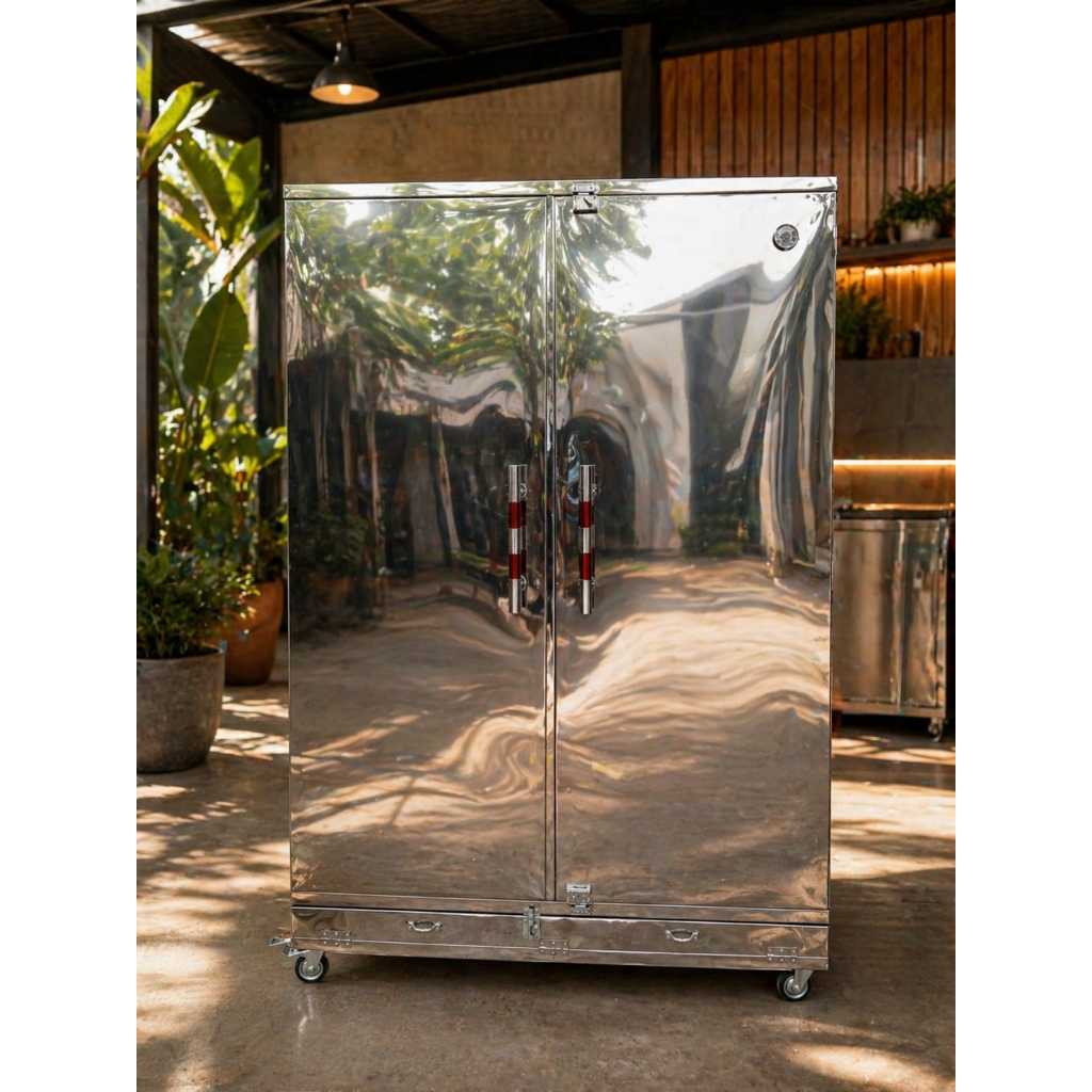 Pengering Ompreng MBG / FoodTray Stainless 216 Tray