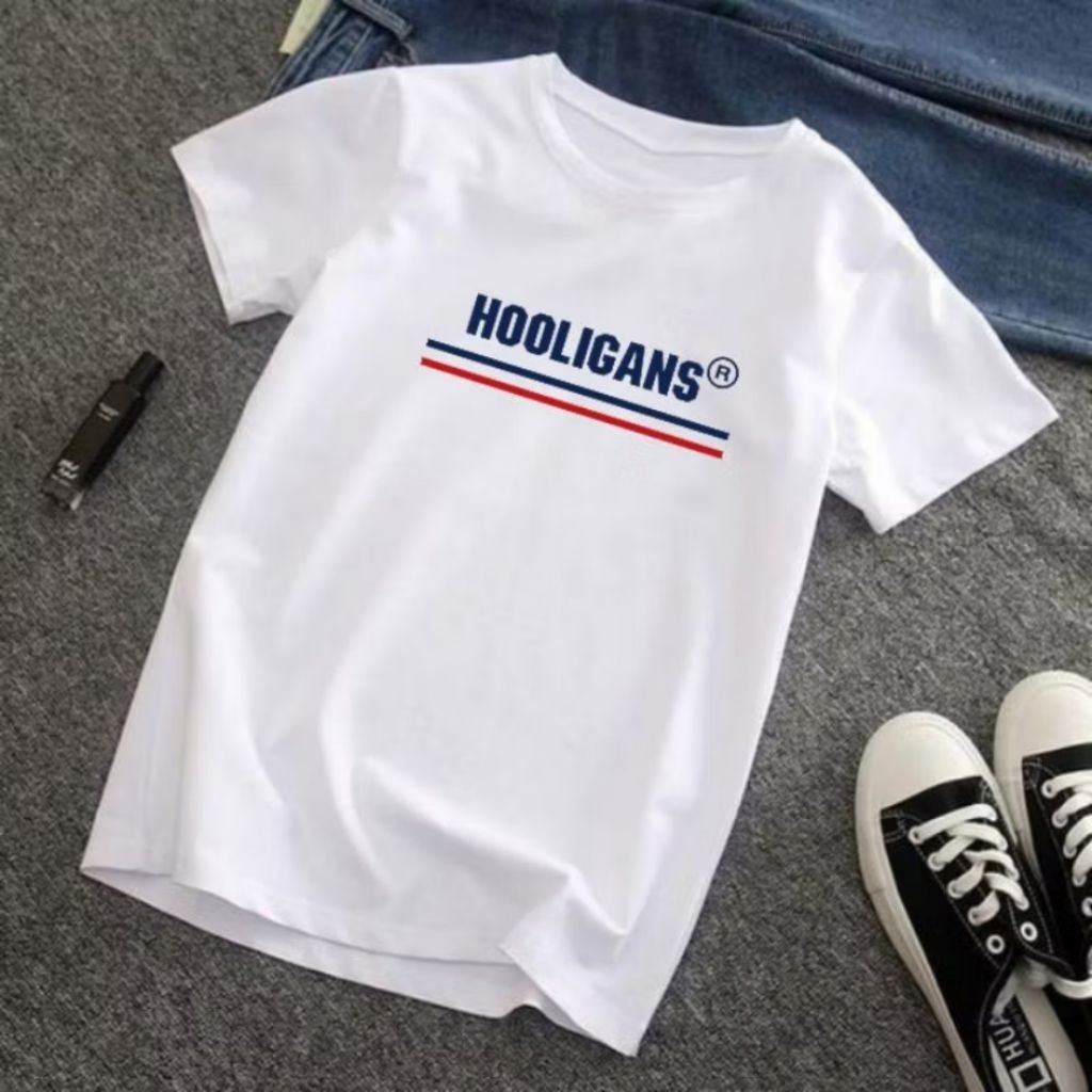 Kaos Hooligans / Baju Suporter Hooligans / Tshirt Distro Sepak Bola