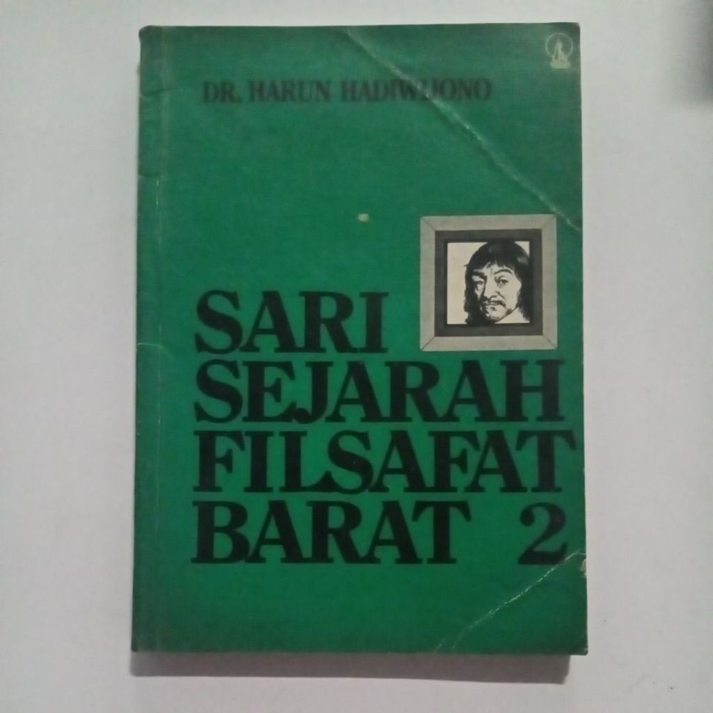 Buku Original Bekas Sari Sejarah Filsafat Barat 2 Oleh Dr. Harun Hadiwijoyo