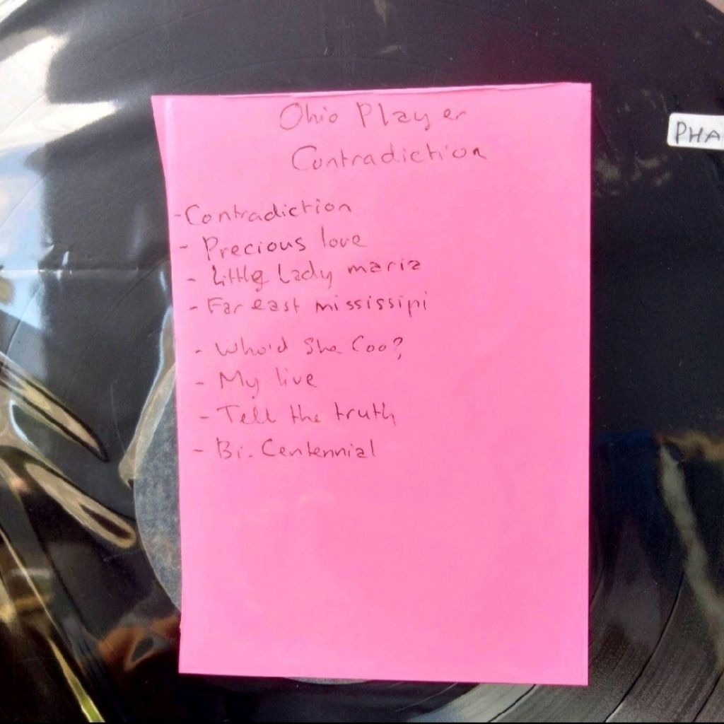 VINYL PIRINGAN HITAM 12 OHIO PLAYER