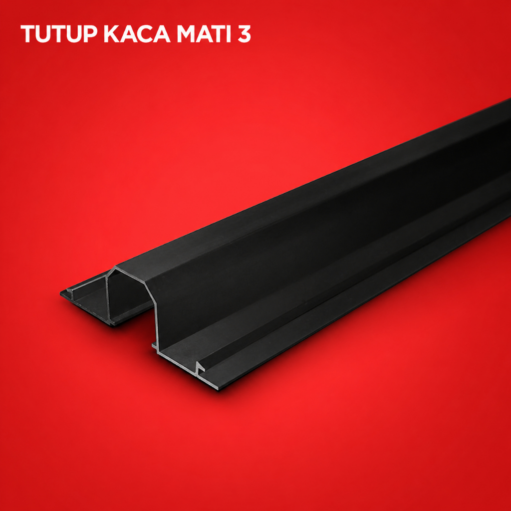 BAHAN KUSEN TUTUP KACAMATI ALUMUNIUM 3" MERK INKALUM