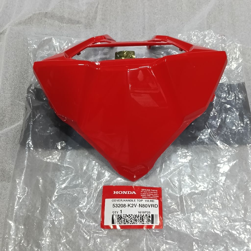 53208-K2V-N80VRD Cover Handle Top Spedo Meter Vario 125 K2VB 2026 - Sekarang Merah Va Rd