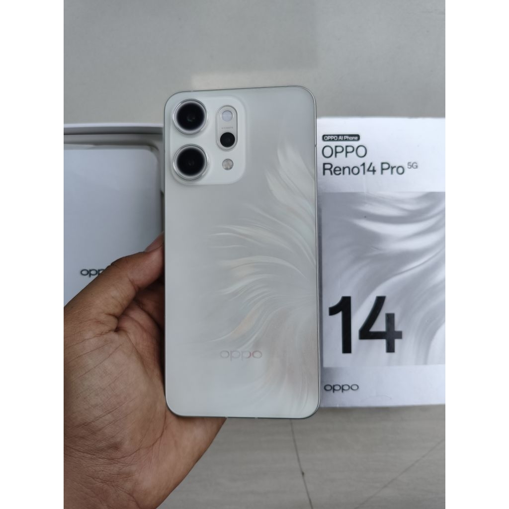 Oppo Reno 14 Pro 12/512GB Fullset Second No Minus