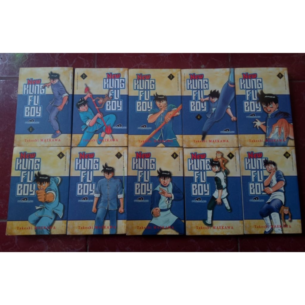 Paket komik New Kungfu Boy premium 1-10 (tamat)