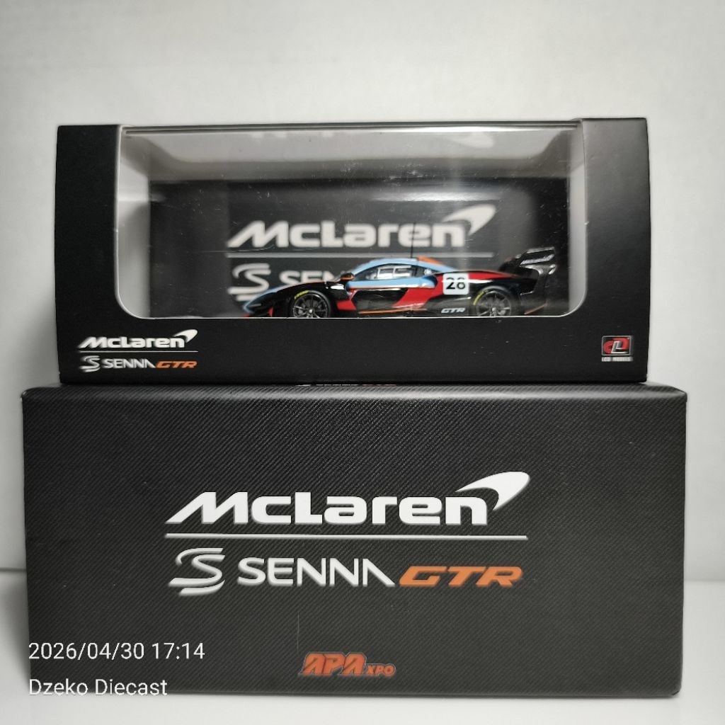 LCD Models McLaren Senna GTR Gulf Livery APAxpo 2025
