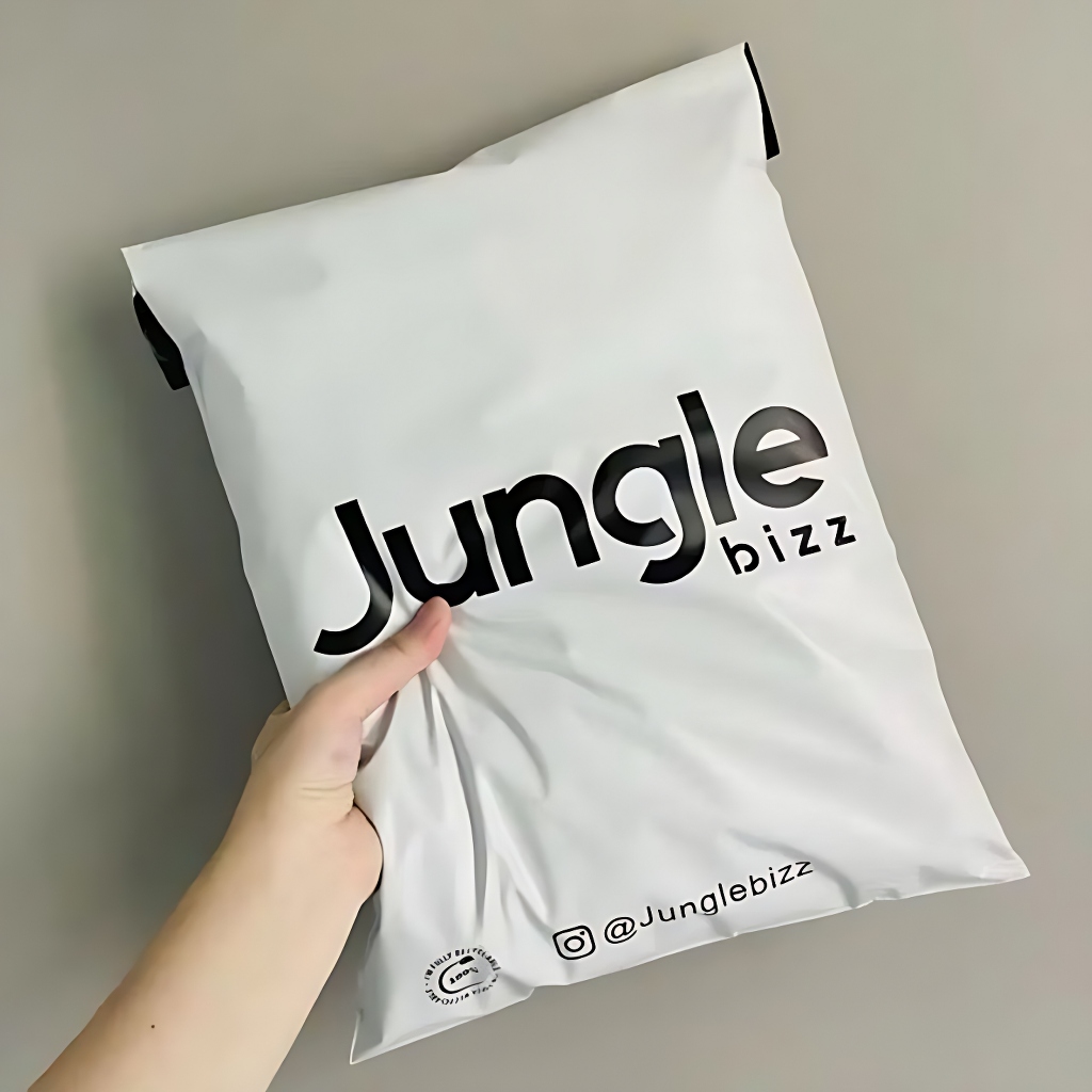 [ minimal 500pcs ] polymailer 25x35, polymailer baju/kaos/hijab/kerudung, polymailer tebal 60mic, pl