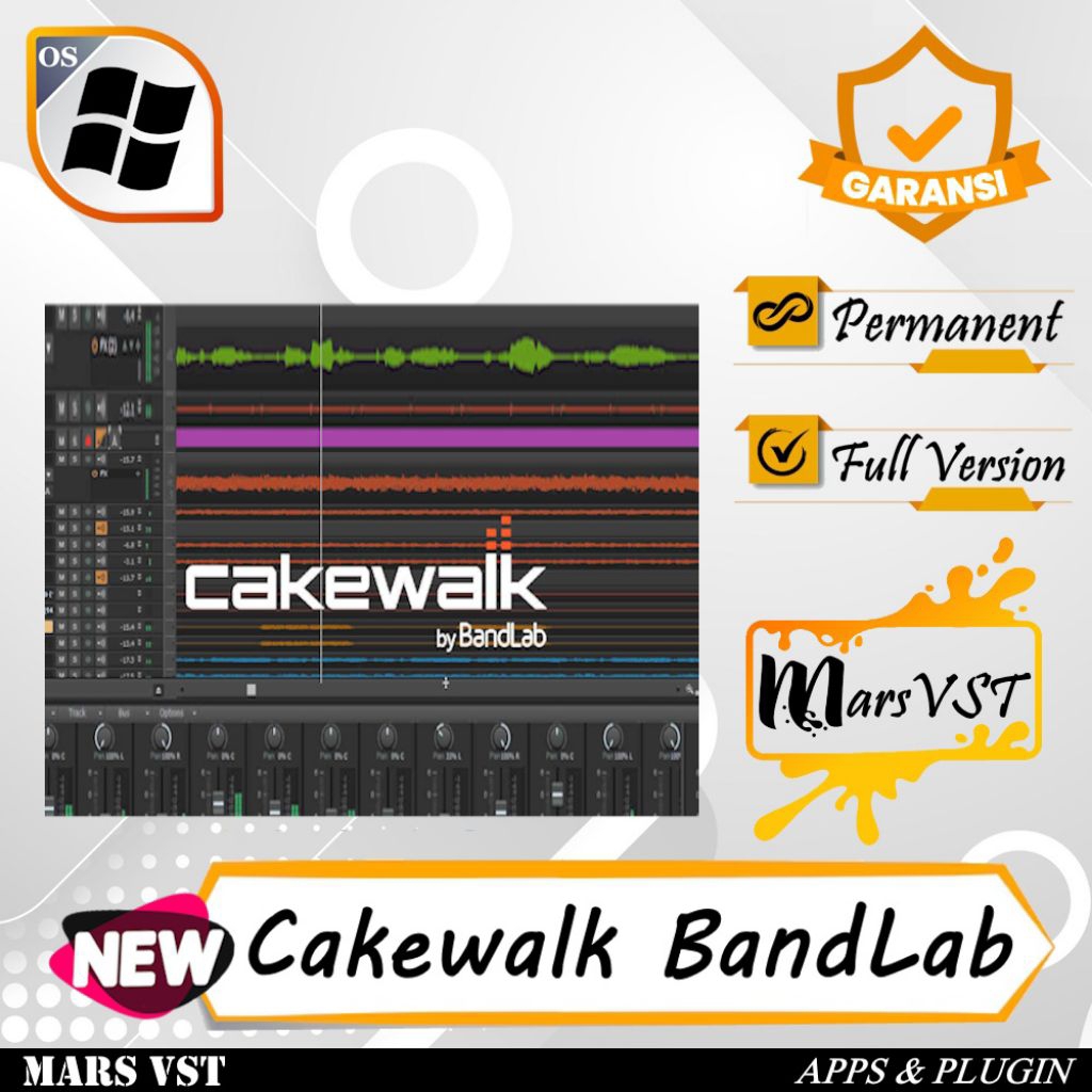 BandLab Cakewalk FuII Versi (Win/Mac)