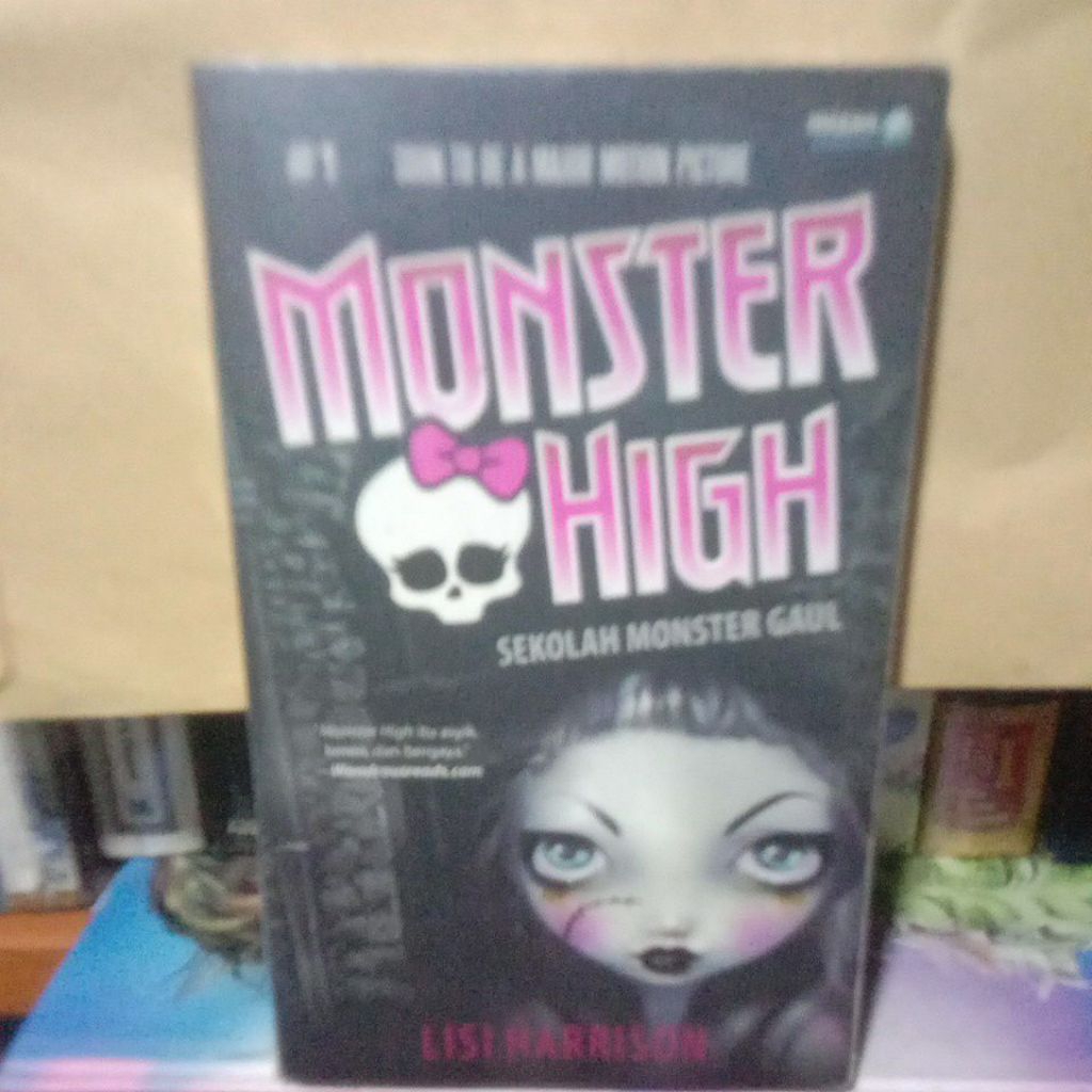 BUKU,MONSTER HIGH, sekolah monster gaul