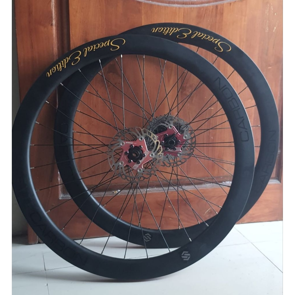 wheelset carbon 5cm merk syte disc TA