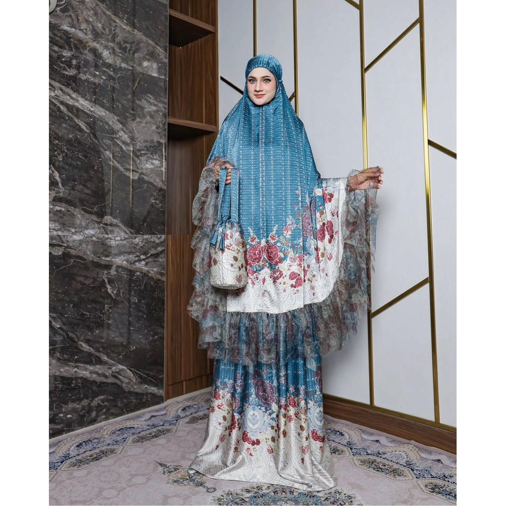 New with tag Mukena by Jawhara Syari + Sajadah panjang