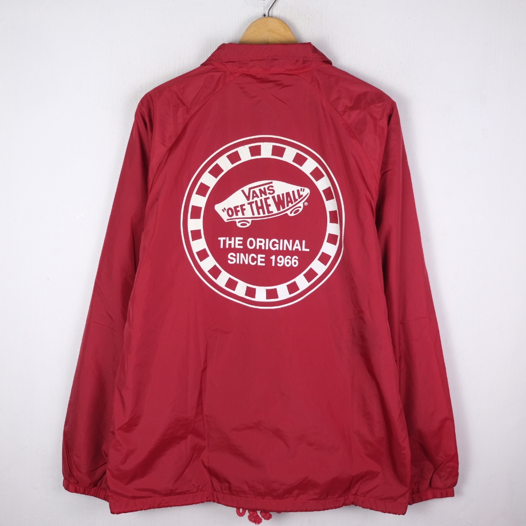 JAKET VANS COACH WINDBREAKER JK352 SIZE M