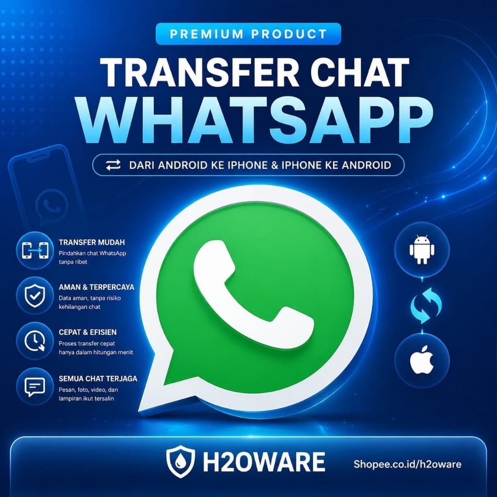 Aplikasi Transfer Chat Whatsapp (Android ke Iphone dan Iphone ke Android) - Transfer | Whatsapp