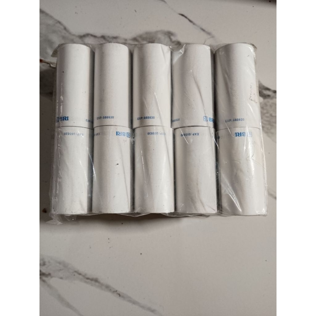 KERTAS STUK THERMAL LOGO BANK BRI 57X32 printer bluetooth
