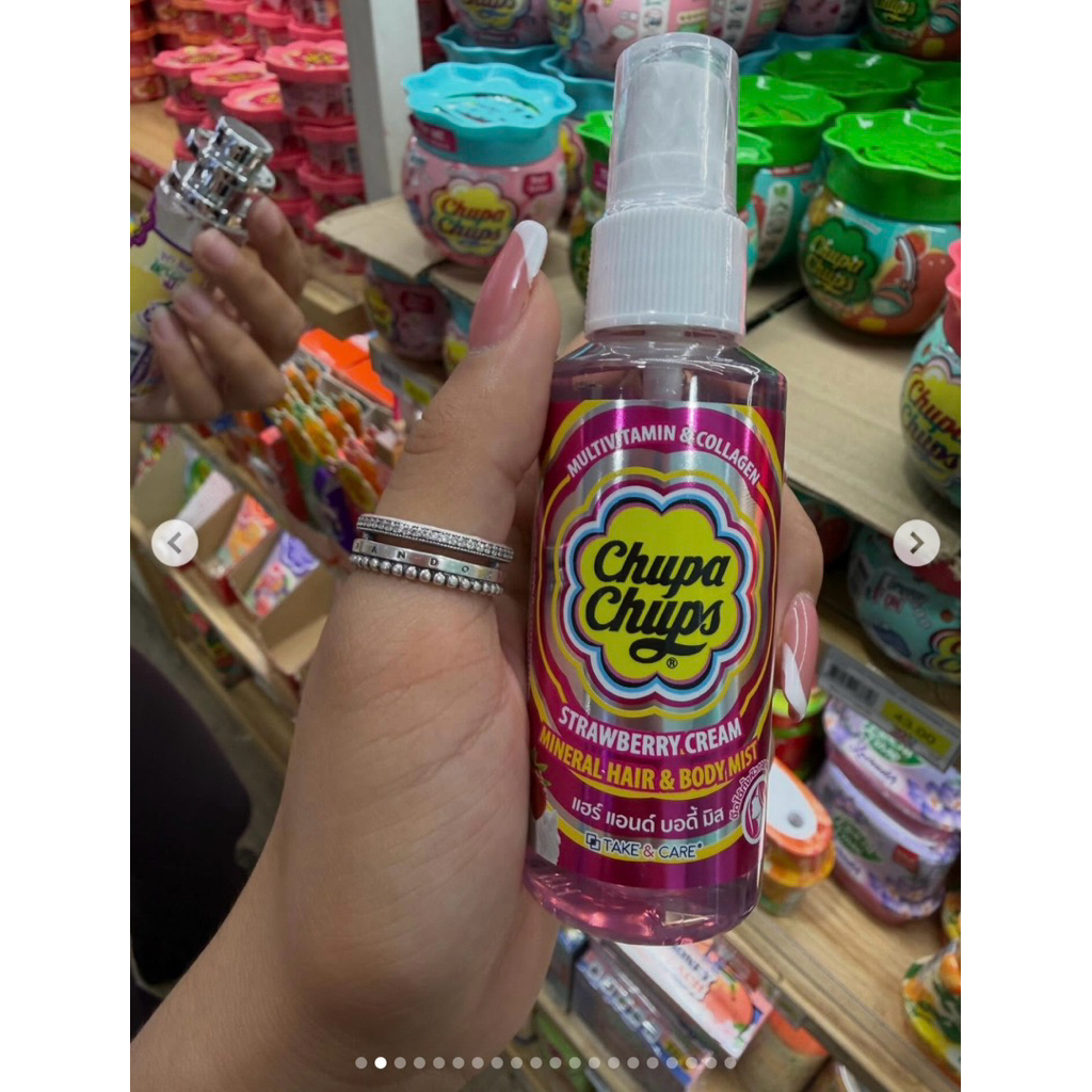 CHUPA CHUPS MINERAL HAIR & BODY MIST 60 ML ORIGINAL THAI