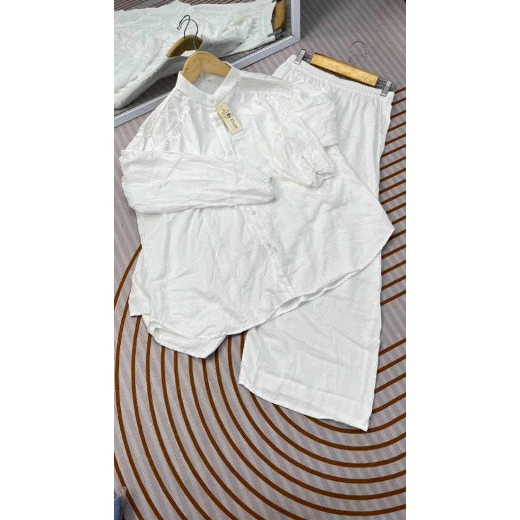 One Set Polos Rayon Twill Premium