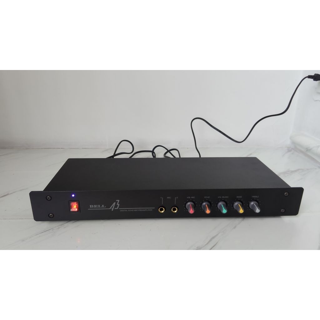 TONE CONTROL PLUS DIGITAL ECHO 2 MIC  BSX A3 BELL  RAKITAN ( KUALITAS BAGUS)