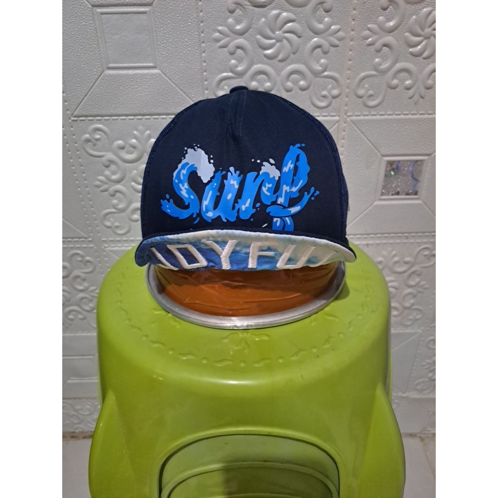 Topi visor pendek  vispen topi sepeda visor lemes second/bekas