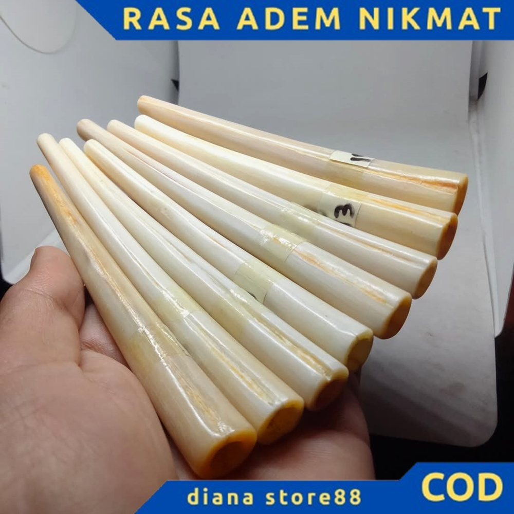 COD once pipa tulang marlin lengkung asli