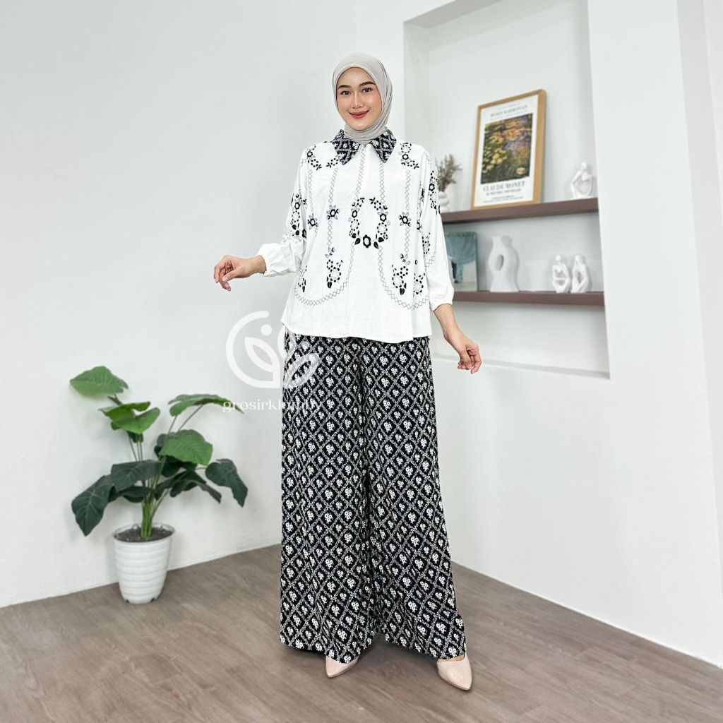 ONE SET REVANA RAYON PREMIUM ONE SET WANITA