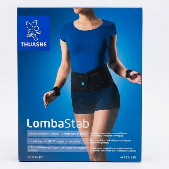 Thuasne lombastab High/lumbar sacro orthosis/lumbar sacro/korset pinggang atas/korset syaraf kejepit