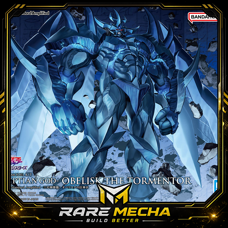 READY STOCK + BONUS BUILDER KIT | Figure-rise Standard Amplified YUGIOH -EGYPTIAN GOD- OBELISK THE T
