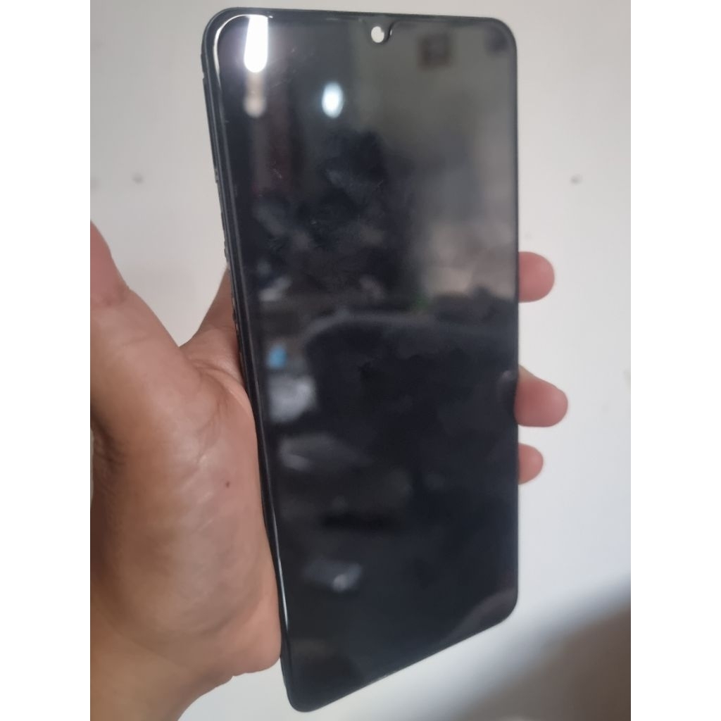 lcd frem dan batrai samsung a07 ori copotan hp garansi normal