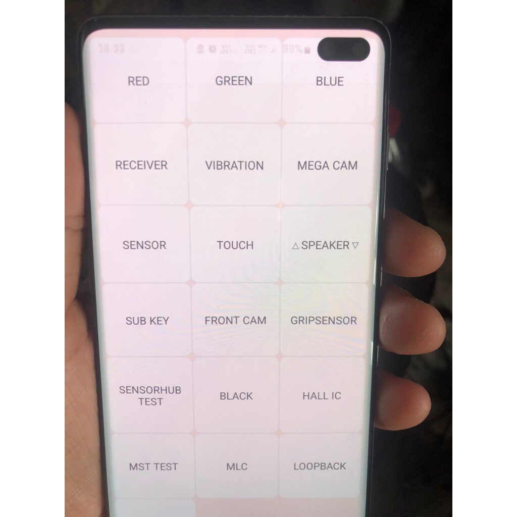 LCD Samsung S10 plus