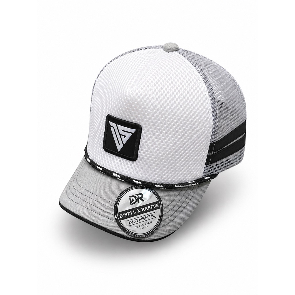 Trucker Caps Hats Topi Trucker Caps Pria Lidah Pendek Bahan Jala Korea Lingkar Kepala 58-60 cm Visor