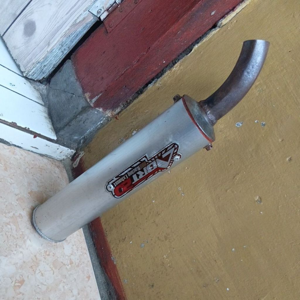 silincer kenalpot ABRT 20  ninja second