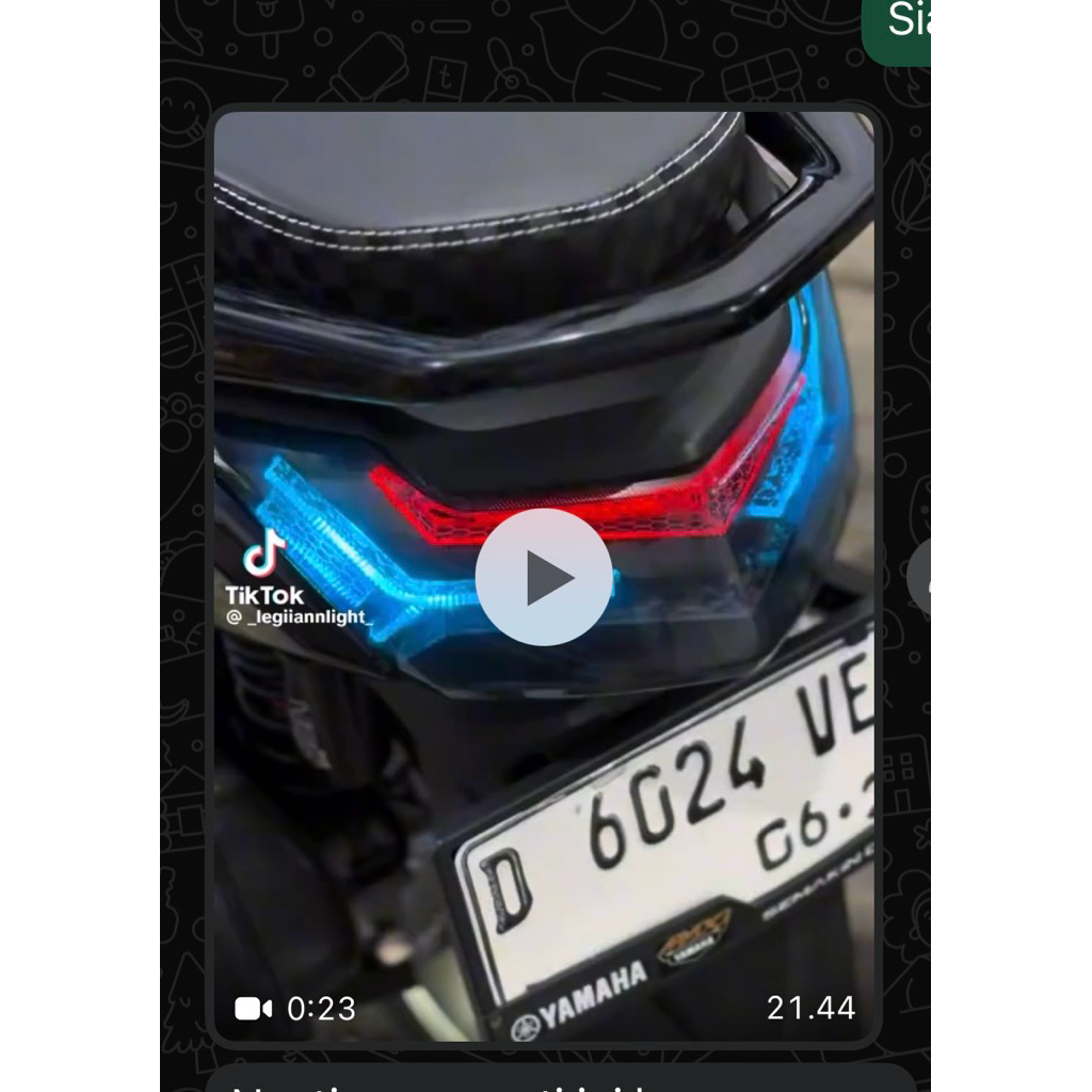 custom fullset stoplamp slimframe nmax old
