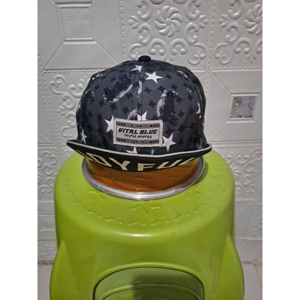 Topi visor pendek vispen topi sepeda visor tekuk second/bekas