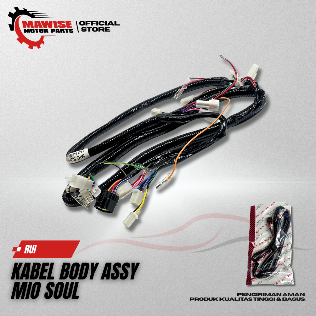 KABEL BODY ASSY MIO SOUL - KABEL BODY MIO SOUL LAMA MIO SOUL KARBU 14D-H2590-00