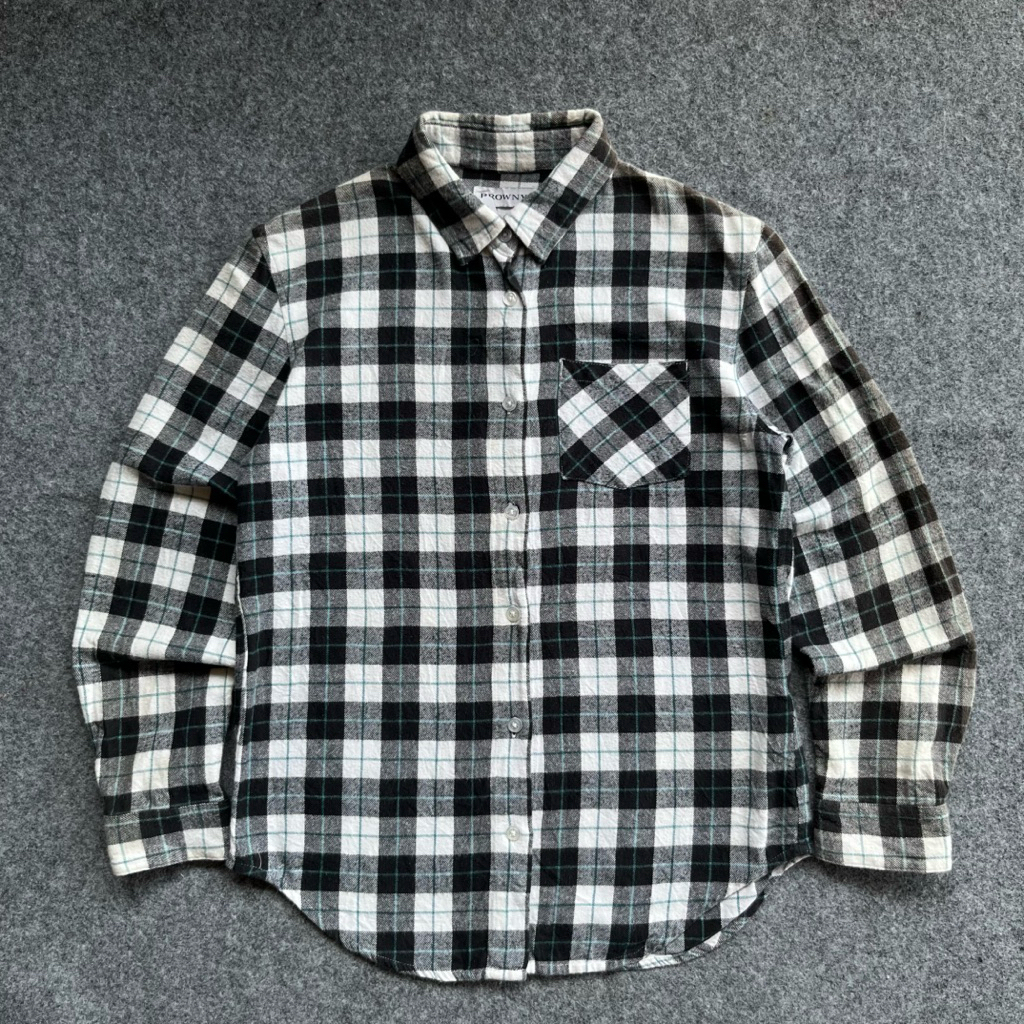 flanel BROWNY sz s