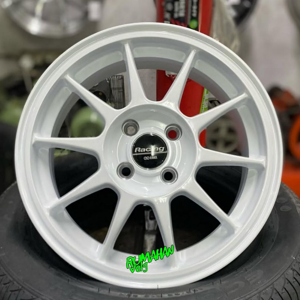 velg ENKEI TARMAC V2 r15 lebar 6,5 pcd 4x100 et 42 velg mobil ring 15 pnp mobil agya ayla swift fron