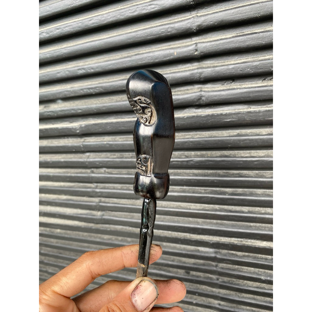 deder narodo panjang 8,5cm pinising hitam kayu kemuning