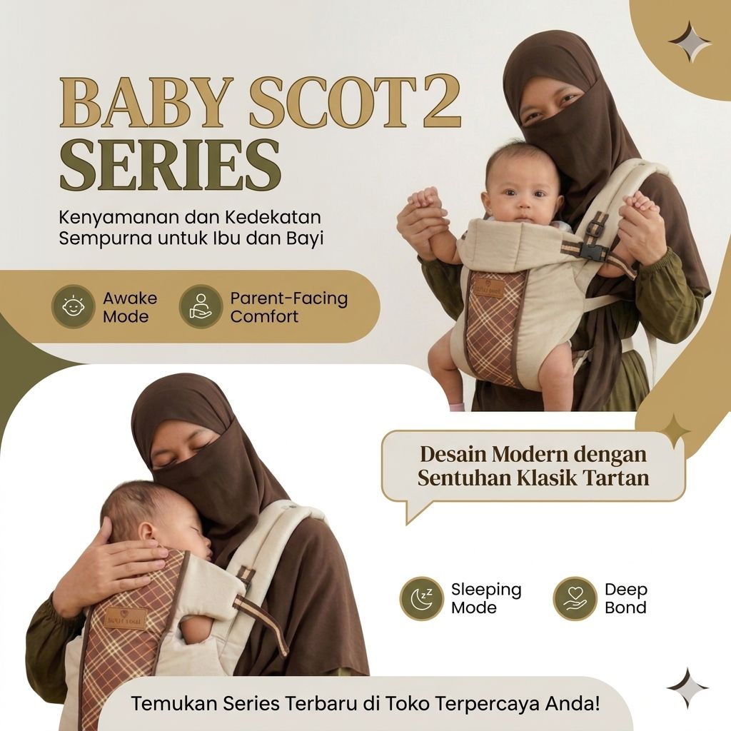 Baby Carrier Baby Scots 2 Series - BSG3301