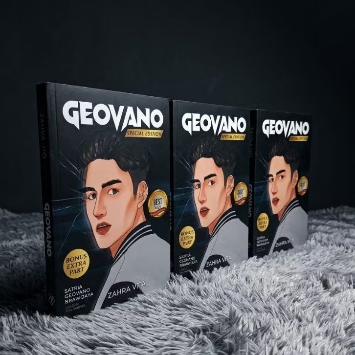 Buku novel geovano special edition cover