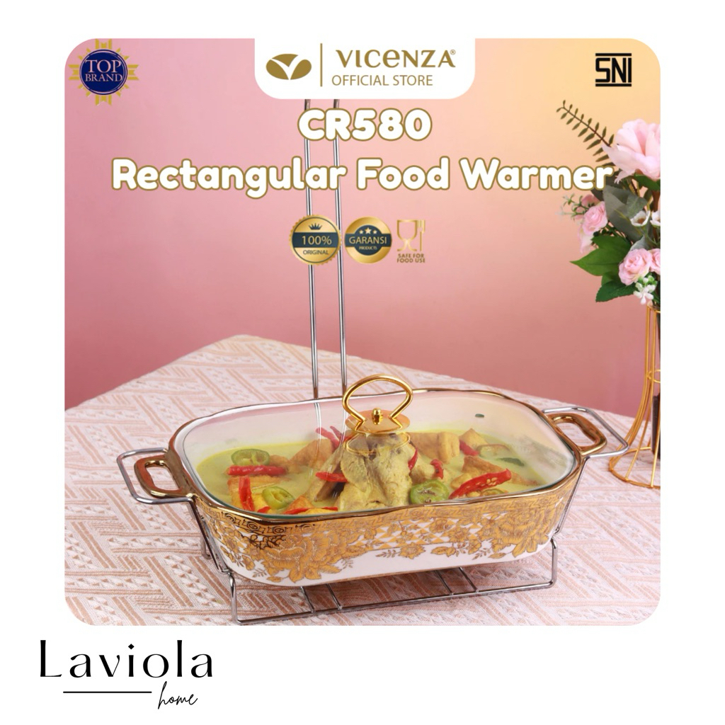 PRASMANAN KERAMIK PERSEGI - GOLD - CR580 - VICENZA