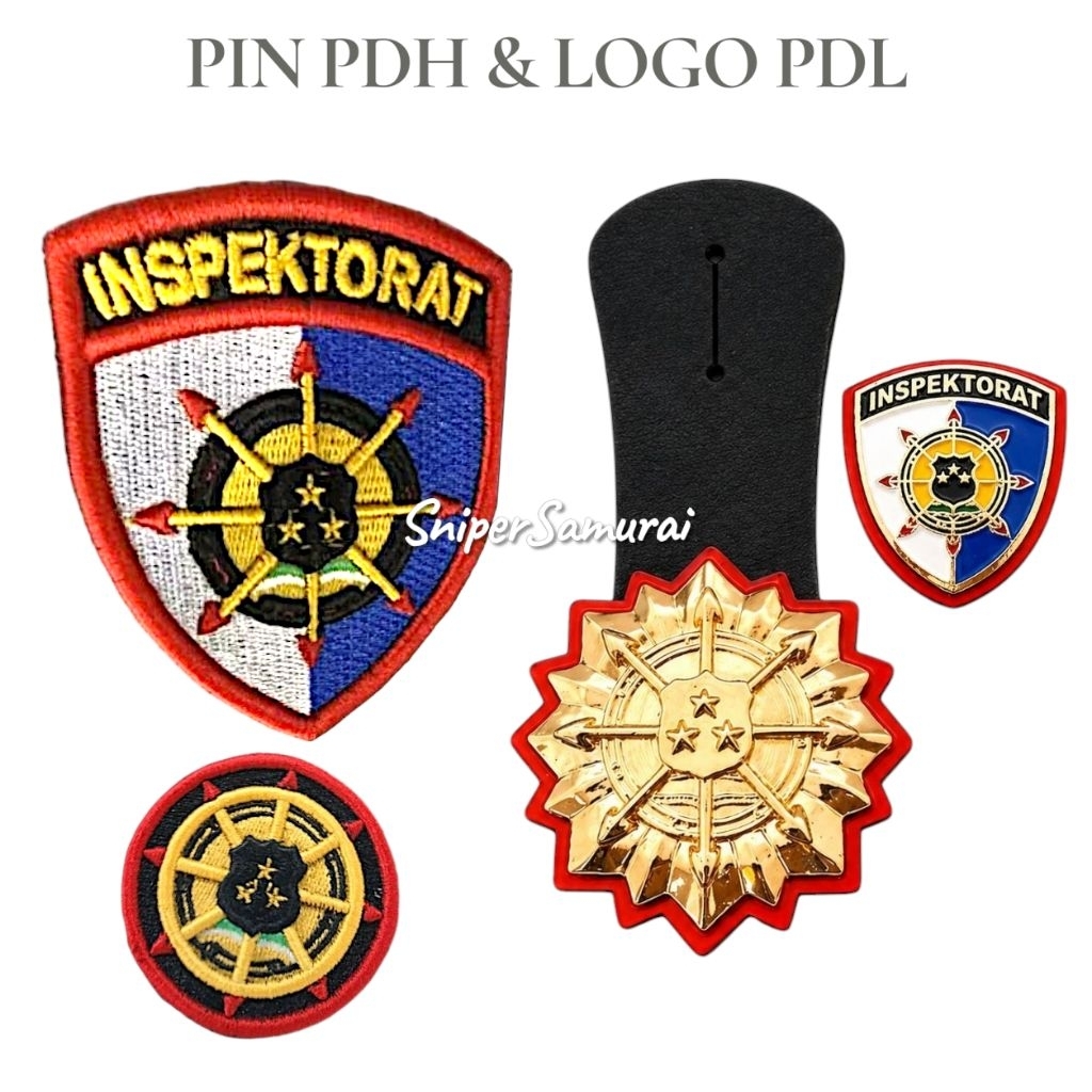 PIN INSPEKTORAT - PIN RODA INSPEKTORAT - LOGO PDL INSPEKTORAT