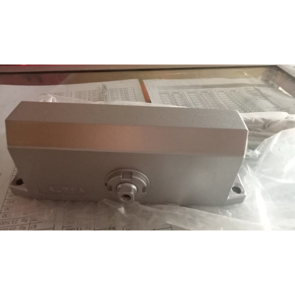 DOOR CLOSER ALPHA WARNA SILVER