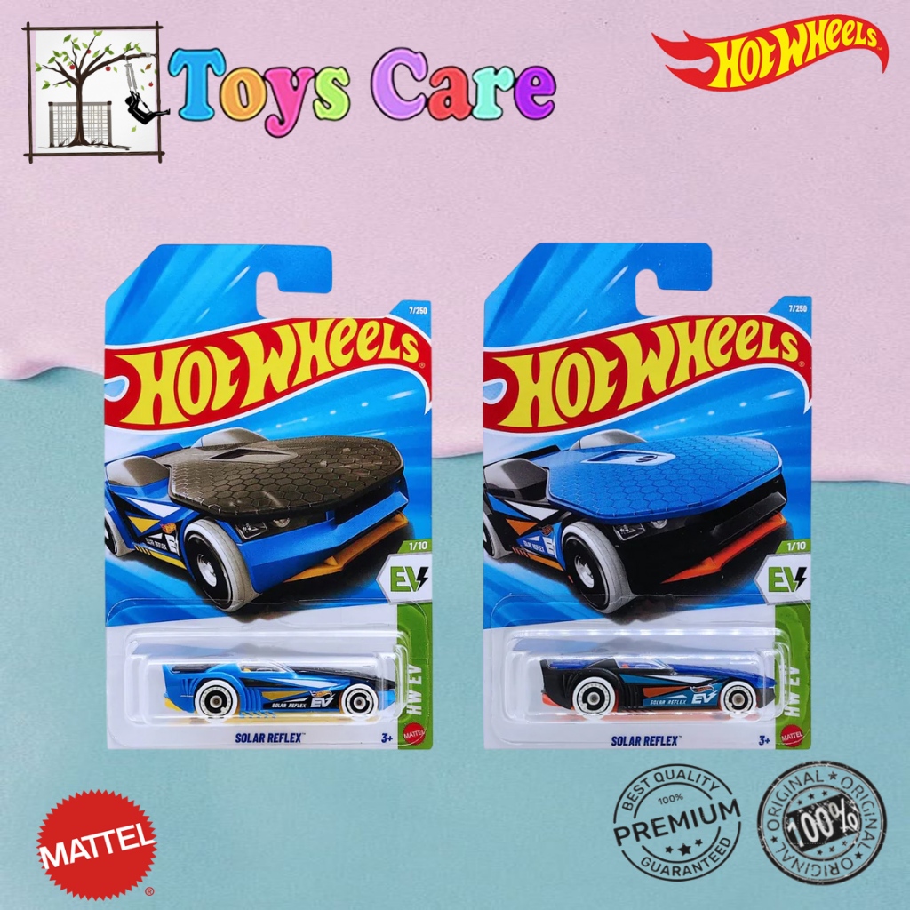 HOTWHEELS SOLAR REFLEX 2023 BIRU - TRACK STARS ACES