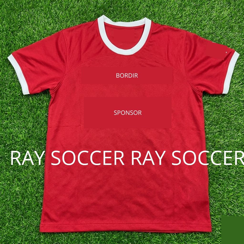 baju bola lv merah 2023 2024